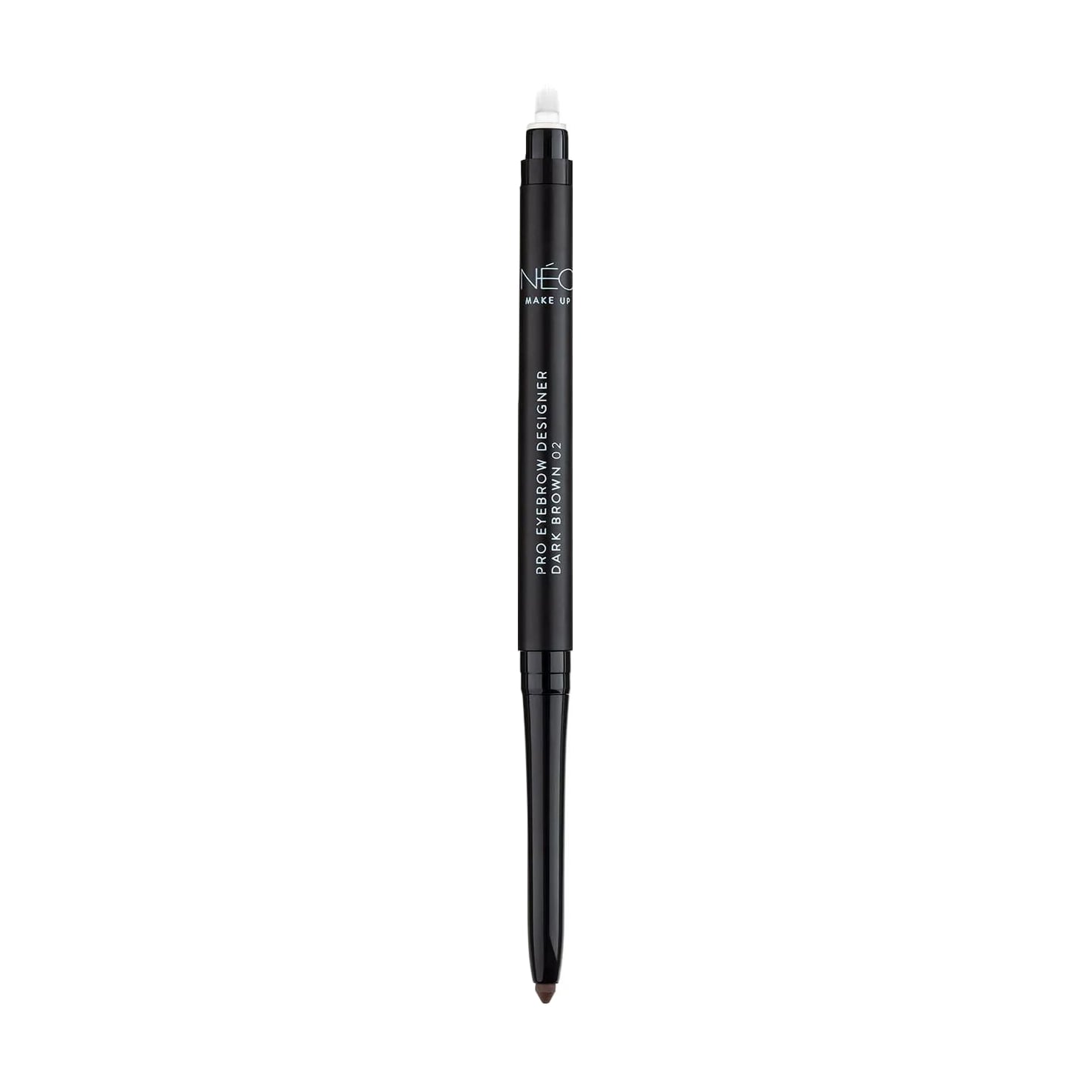 Олівець для брів NEO Make Up Pro Eyebrow Designer, 02 Dark Brown, 0.3 г